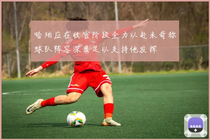 哈珀应在收官阶段全力以赴米奇称球队阵容深度足以支持他发挥